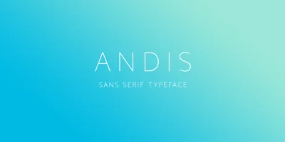 Andis Font
