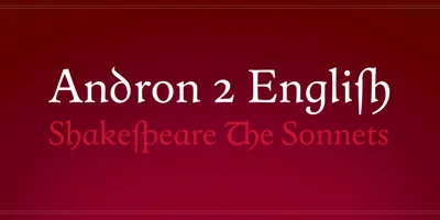 Andron 2 Font