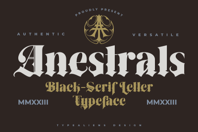 Anestrals Font