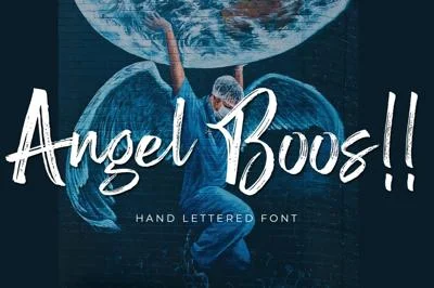 Angel Boos | Handlettered Font