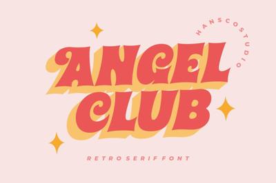 Angel Club - Retro Serif Font Free Download