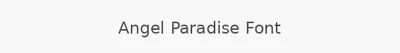 Angel Paradise Font