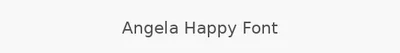 Angela Happy Font