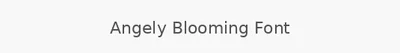 Angely Blooming Font
