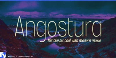 Angostura Font