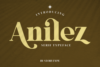 Anilez Serif Typeface Font Free Download