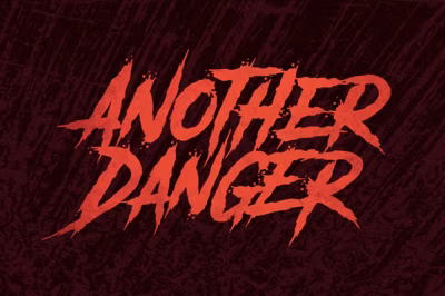 Another Danger - Horror Font Free Download