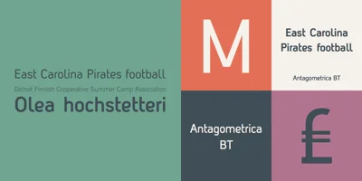Antagometrica BT Font
