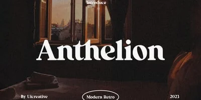 Anthelion Font