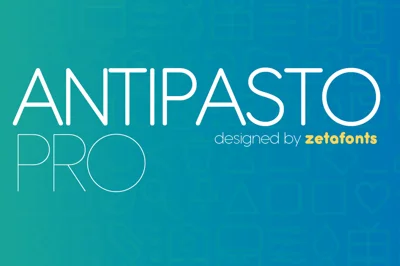 Antipasto Pro - 17 fonts
