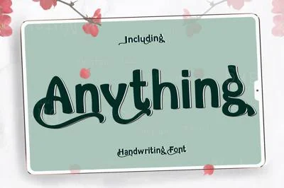 Anything Fonts