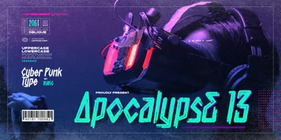 Apocalypse 13 Font