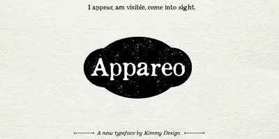 Appareo Font