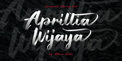 Aprillia Wijaya Font