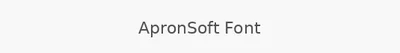 ApronSoft Font