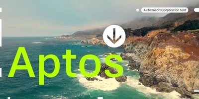 Aptos Font