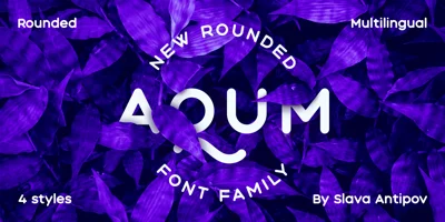 Aqum Two Font