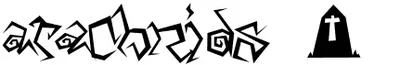 Arachnids Font