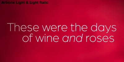 Arboria Font