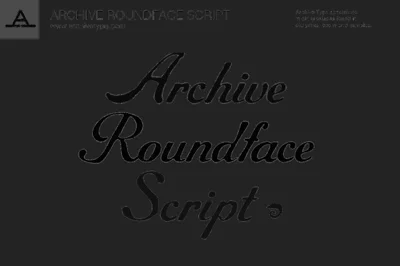 Archive Roundface Script
