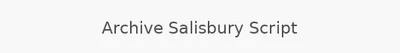Archive Salisbury Script