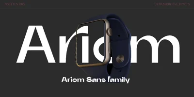 Ariom Sans Font