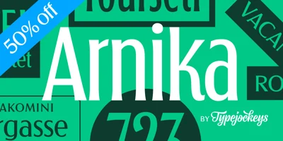 Arnika Font