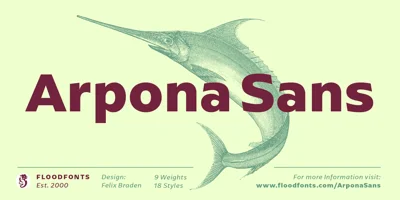 Arpona Sans Font