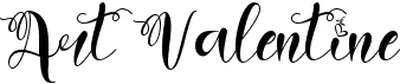 Art Valentine Font