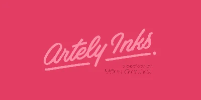 Artely Inks Font