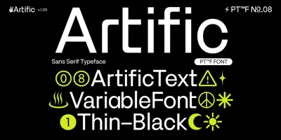Artific Font