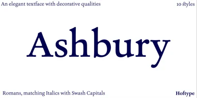 Ashbury Font