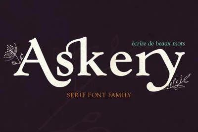 Askery Font Family