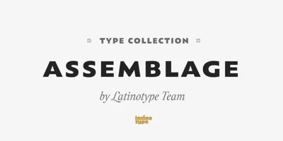 Assemblage Font