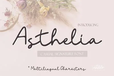 Asthelia Casual Signature Script