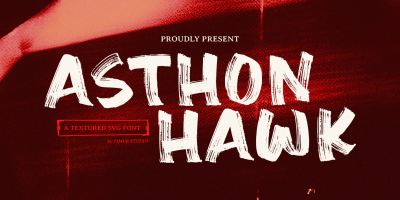 Asthon Hawk Font