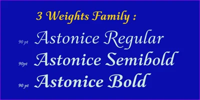 Astonice Font
