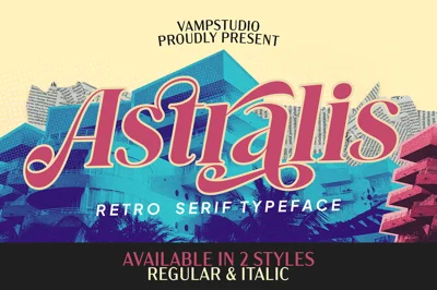 Astralis Stylish Display Font