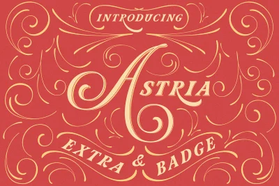 Astria – Fancy Typeface Font