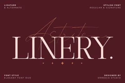 Astrite Linery - Font Duo