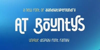 AT Bountys Font