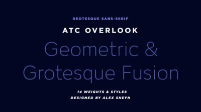 ATC Overlook Font