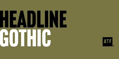 ATF Headline Gothic Font