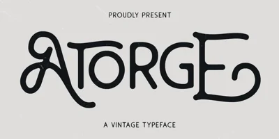 Atorge Font