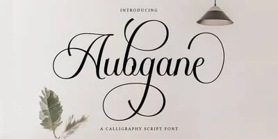 Aubgane Font