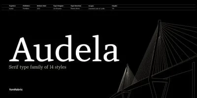 Audela Font