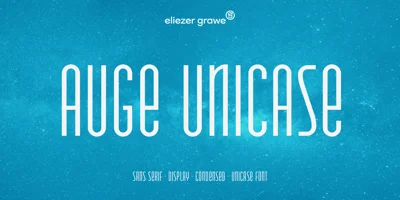Auge Unicase Font
