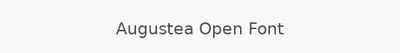 Augustea Open Font