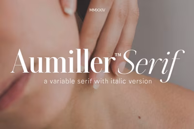 Aumiller Serif Family (18 Fonts) Free Download