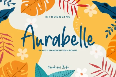Aurabelle Playful Font